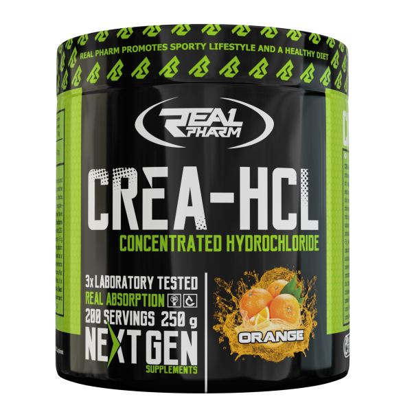 Real Pharm Crea-HCL Chlorowodorek kreatyny 250g